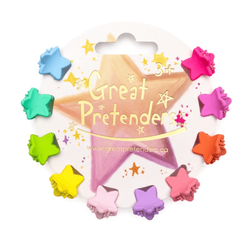 Rainbow Star Mini Hairclips