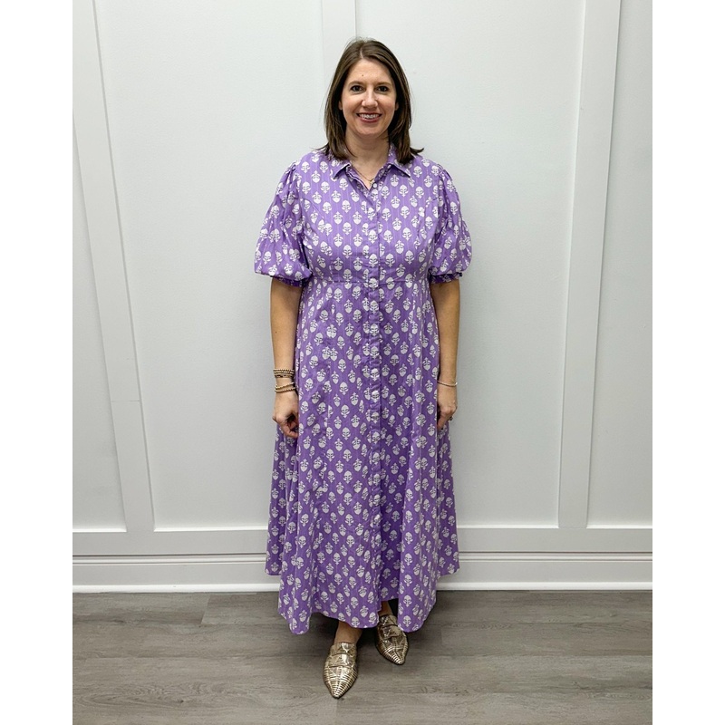 Rosie Dress – Lavender Sprigs