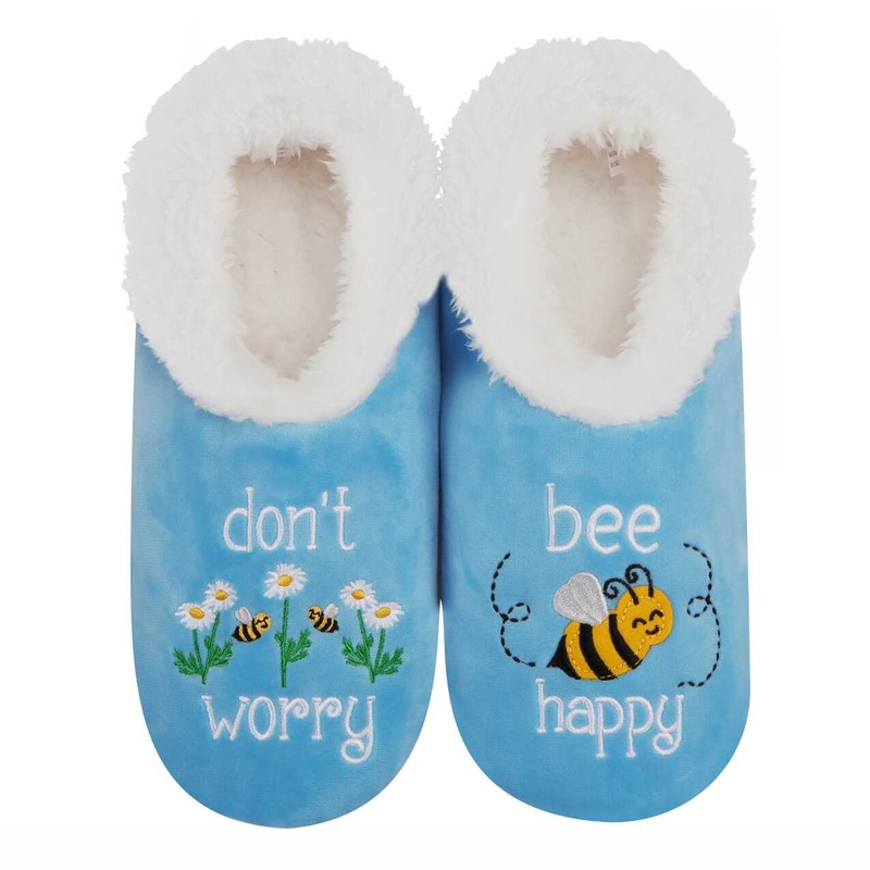 Women’s Soft Plush Pairables – Don’t Worry Bee Happy