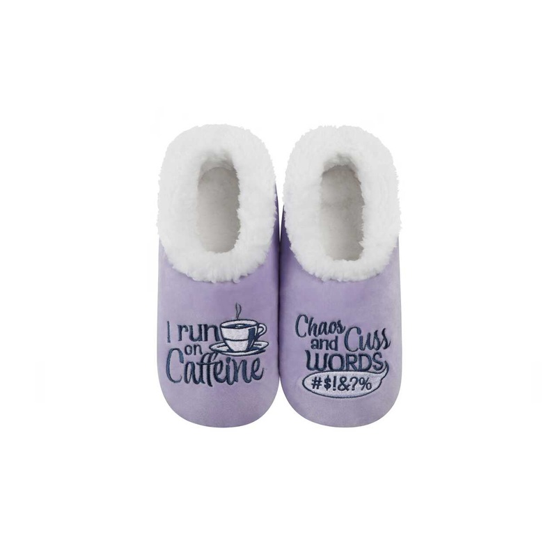 Women’s Soft Plush Pairables – I Run On Caffeine
