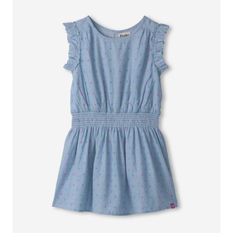 Bright Spot Chambray Woven Play Dress