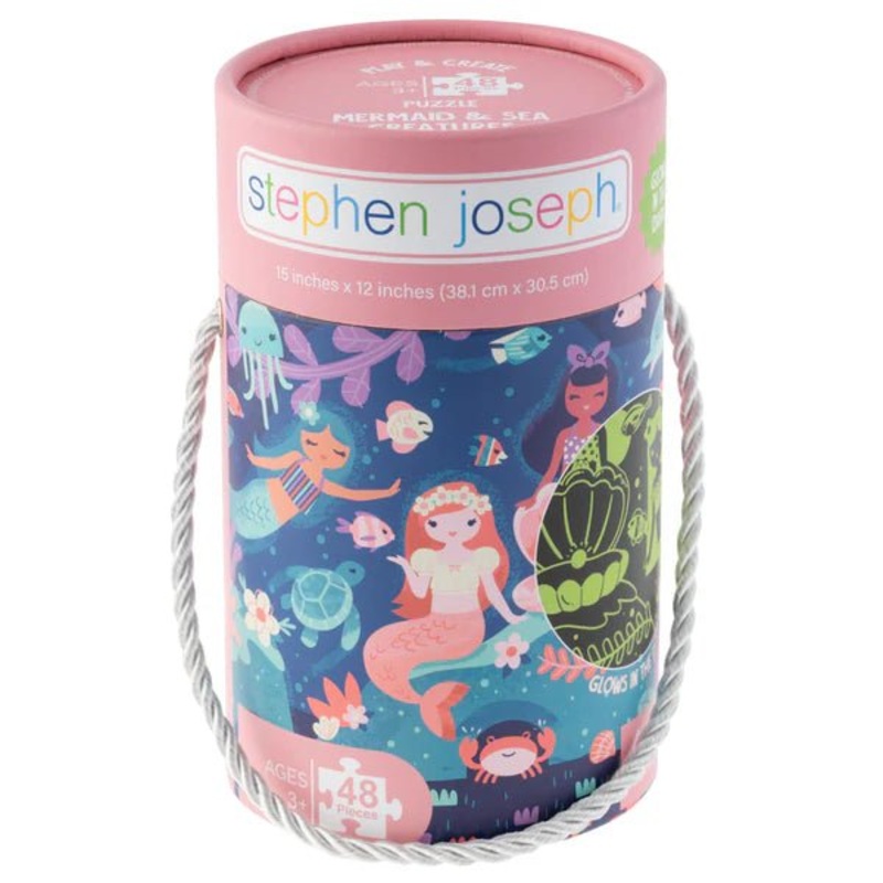 Glow In The Dark Puzzle – Mermaids