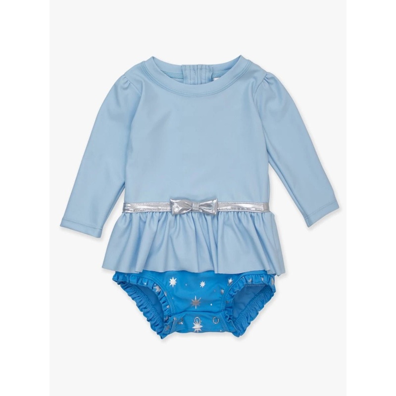 L/S Bow Skirted One Piece – Glass Slipper Princess