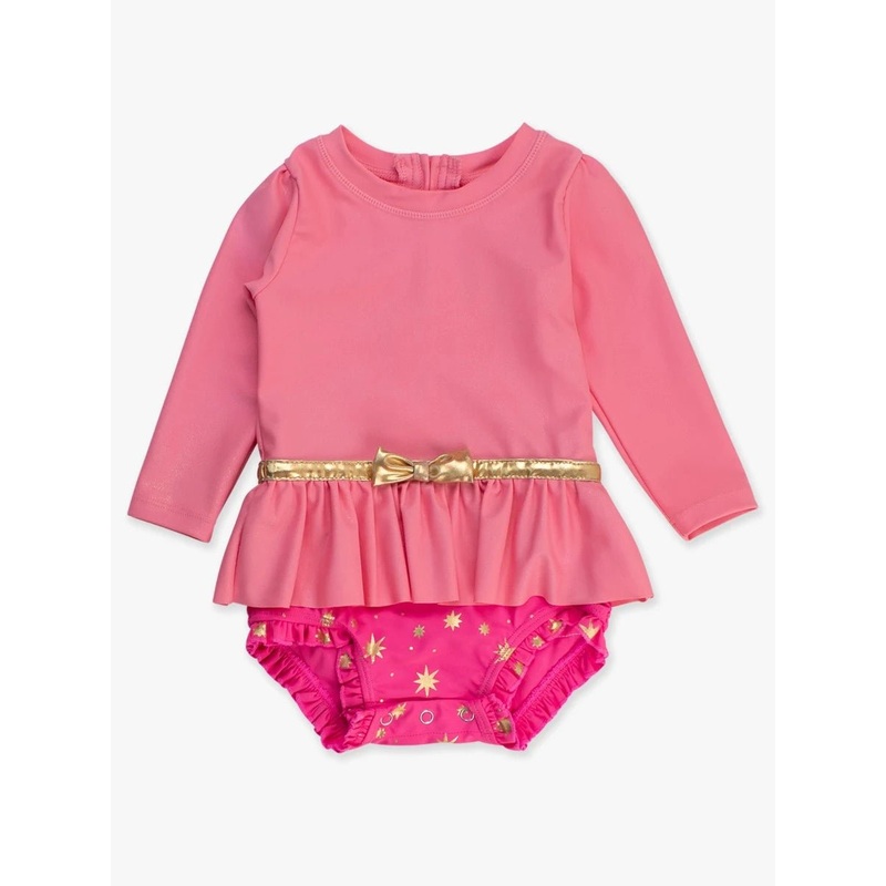 L/S Bow Skirted One Piece – Sleeping Princess