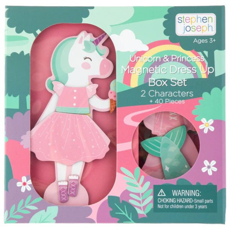 Magnetic Dress Up Box Set -Unicorn& Princess
