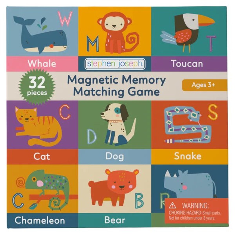 Magnetic Memory Matching Game – Animals