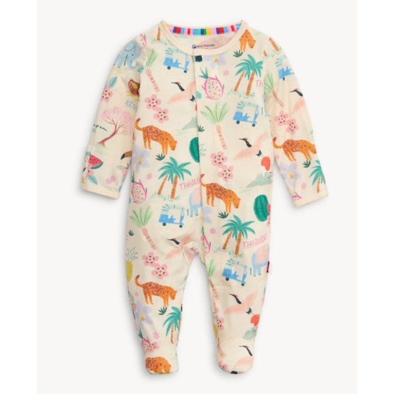 Wanderlust Wildlife Modal Footie