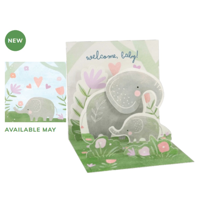 Baby Elephant Greeting Card
