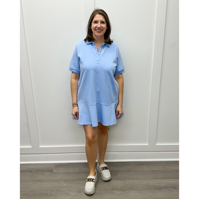 Carolina Polo Dress – Lt. Blue
