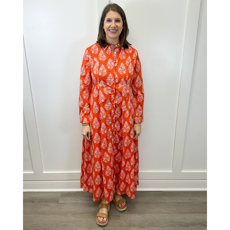 Classic Shirtdress – Flower Bunch