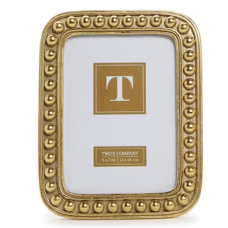 Gold Ball 5×7 Photo Frame