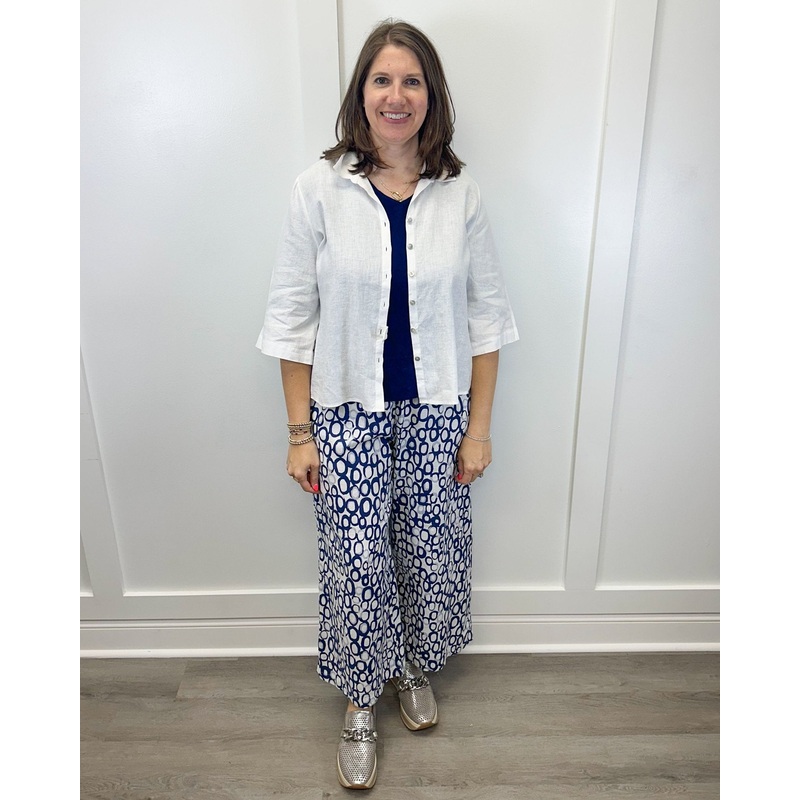 Inner Circle Veranda Pant – White