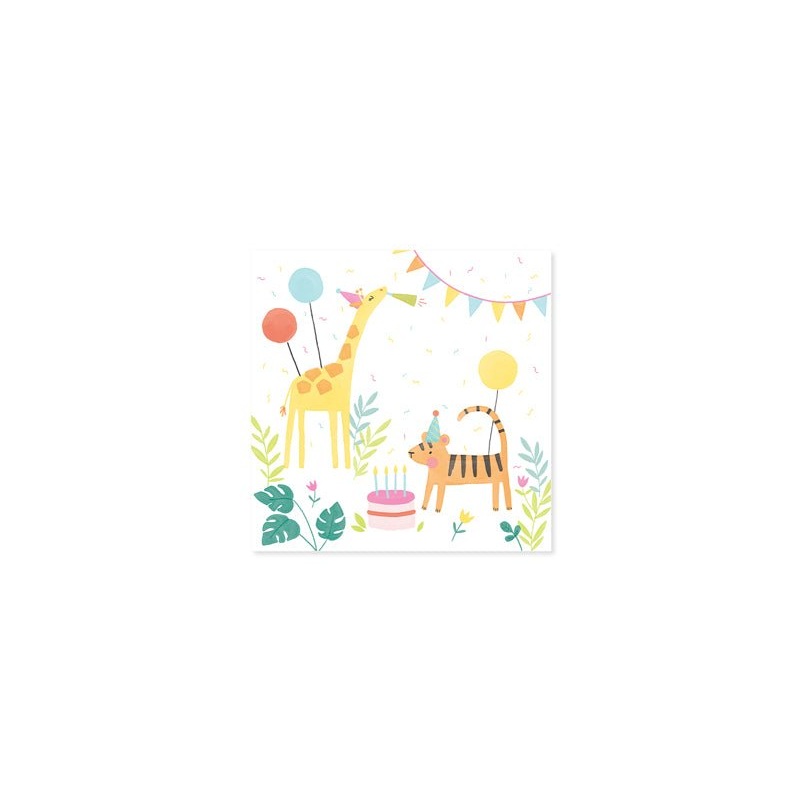 Jungle Birthday Greeting Card