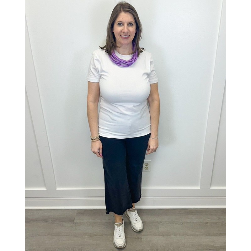 Layering Tee – White