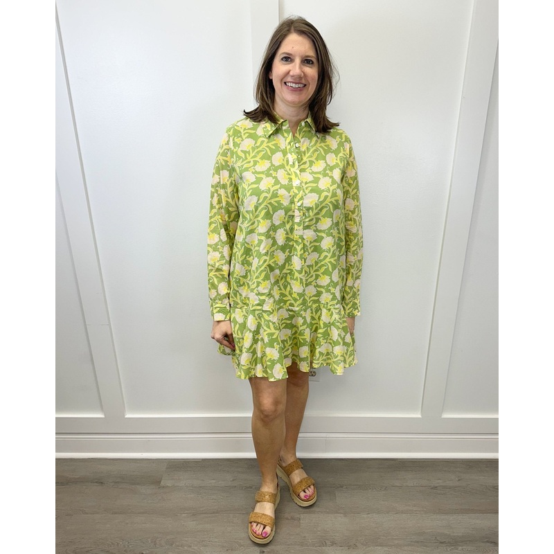 Polly Dress – Citrus Floral