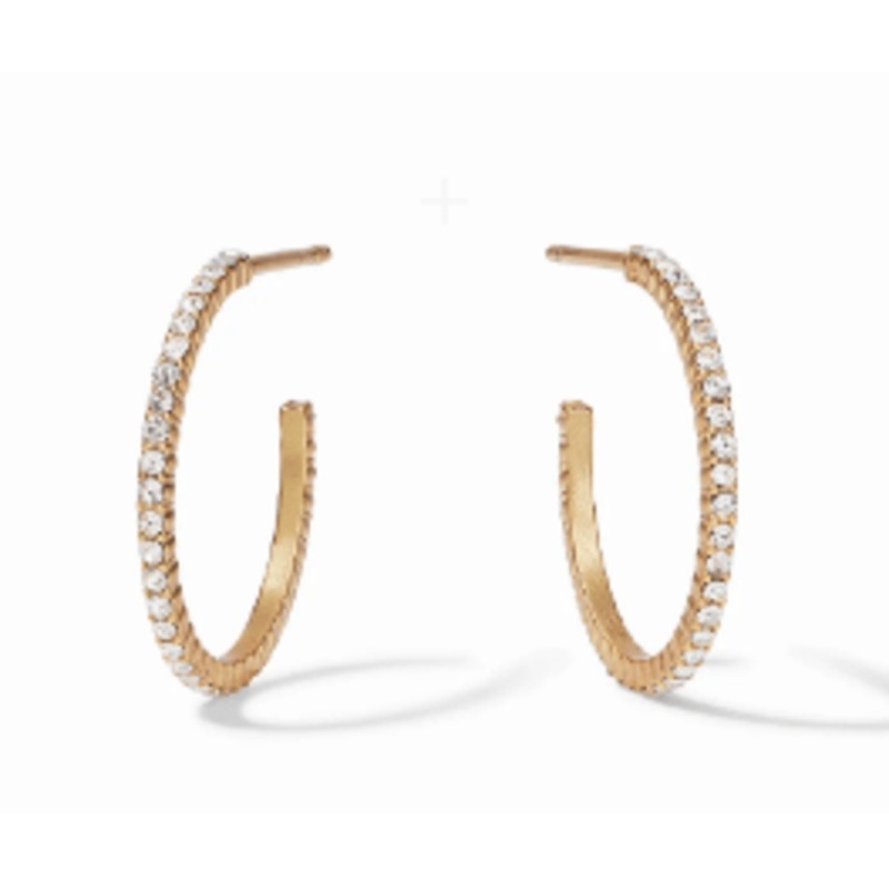 Windsor Hoop – Cubic Zirconia – Small