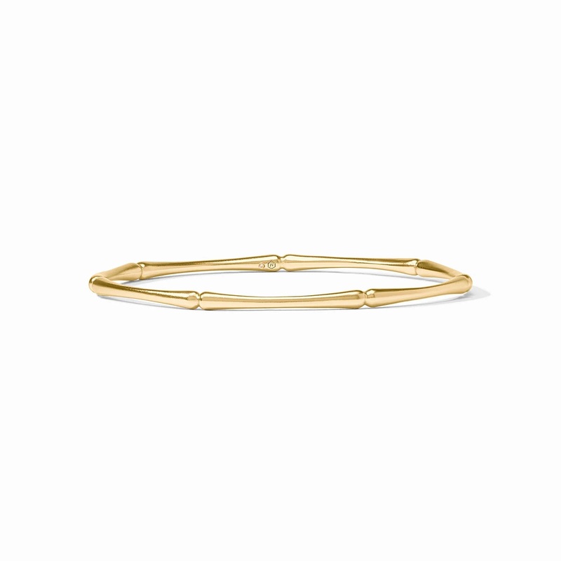 Bamboo Bangle- Gold – Small