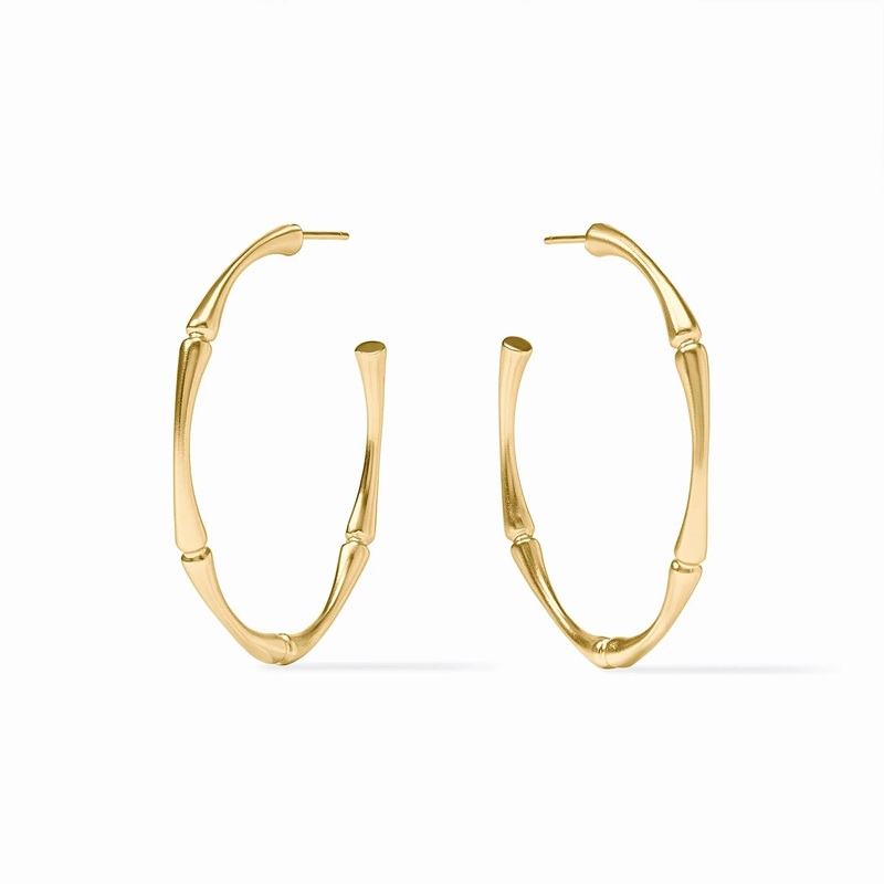 Bamboo Hoop- Gold- Large
