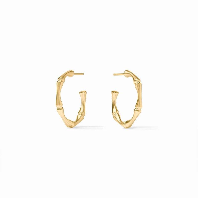 Bamboo Hoop- Gold- Small