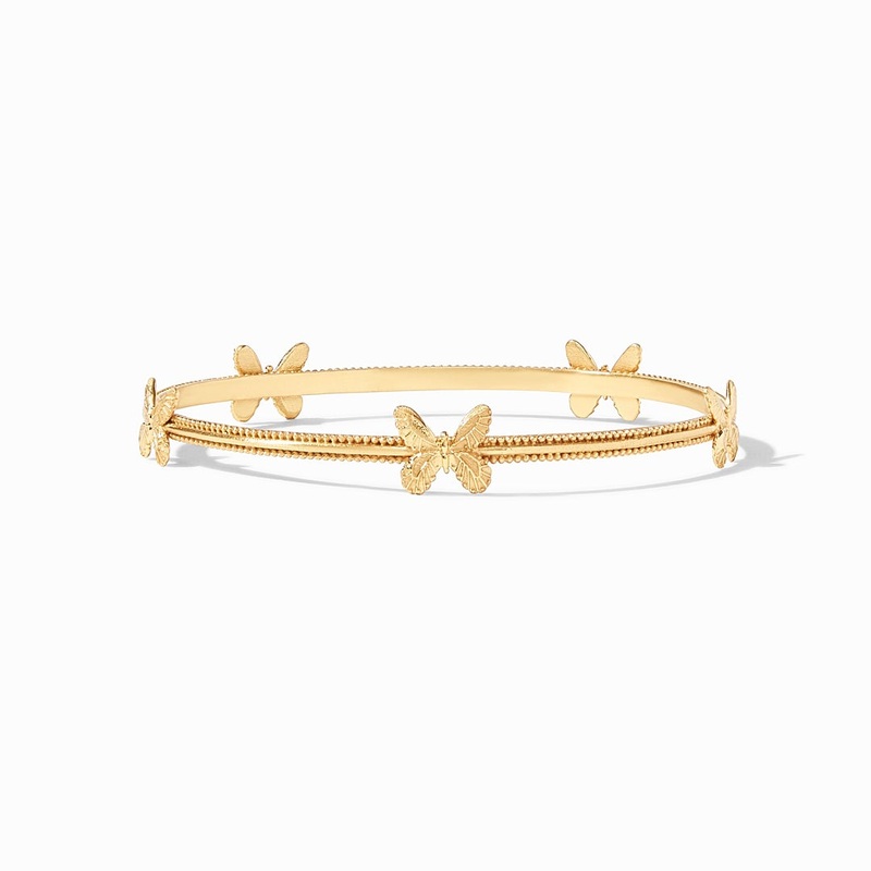 Butterfly Bangle Gold – Small