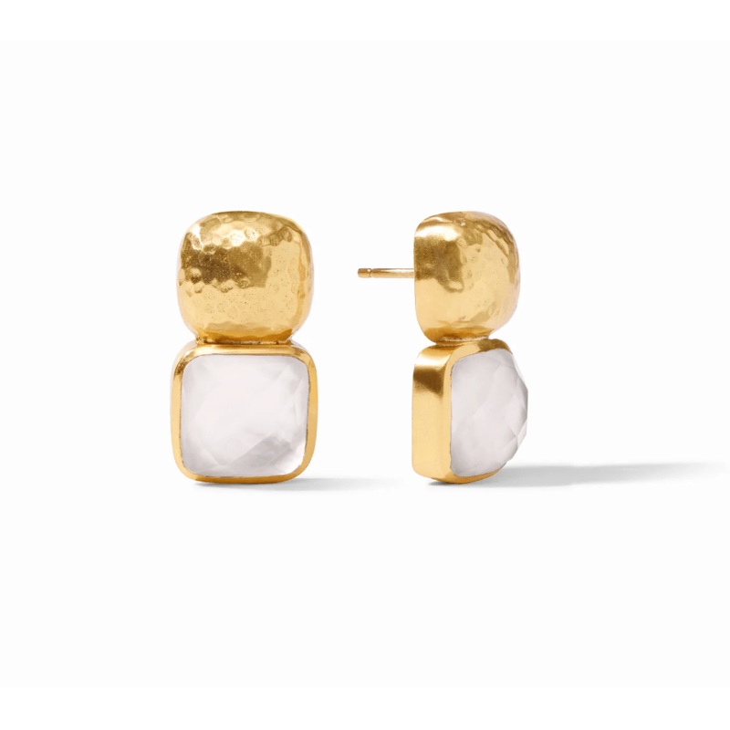 Catalina Earring – Iridescent Clear Crystal