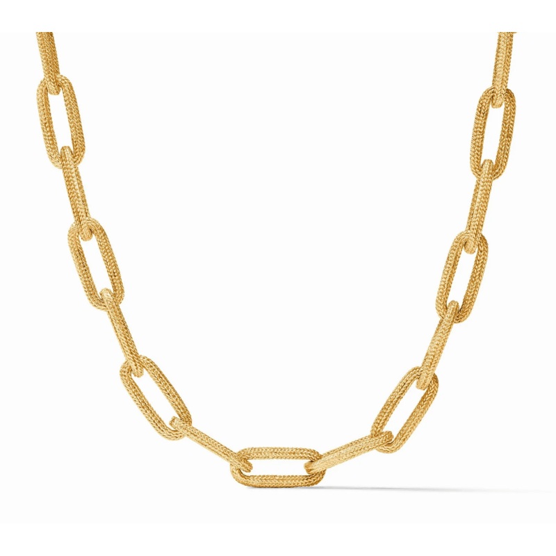 Cheval Paperclip Link Necklace – Gold