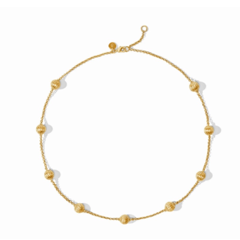 Cirque Delicate Station Necklace – Gold