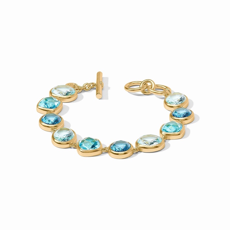 Kaleidoscope Tennis Bracelet – Bahamian Blue
