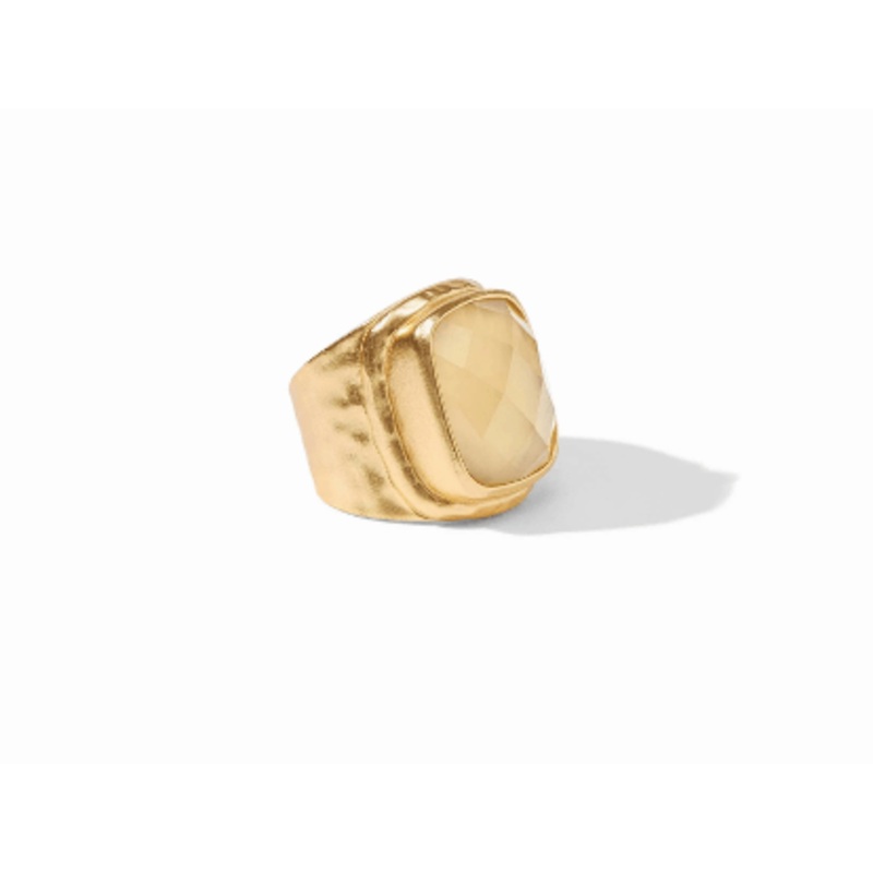 Tudor Statement Ring – Iridescent Champagne – 7