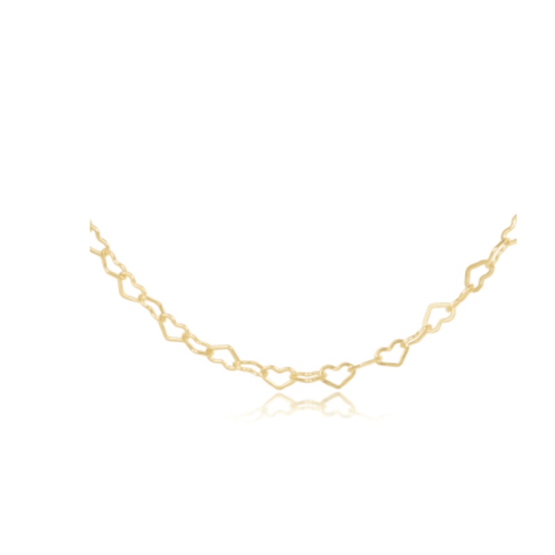 15 Choker Love Chain – Gold