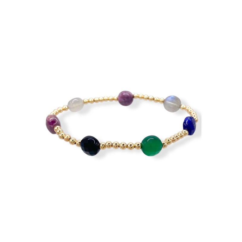 Admire Gold 3mm Bead Bracelet – Hot Mess Fall Winter