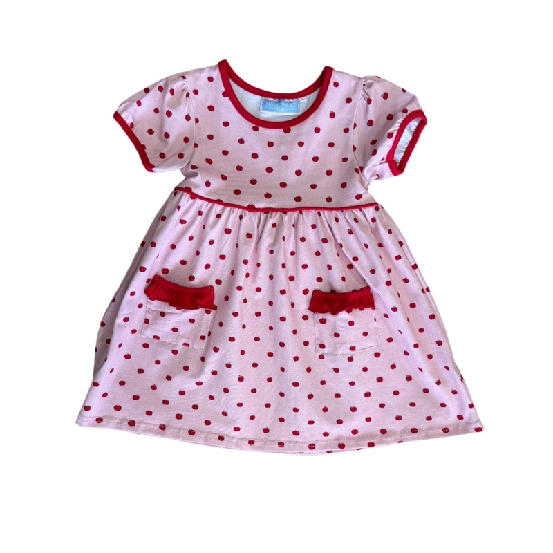 Apple Print Dress