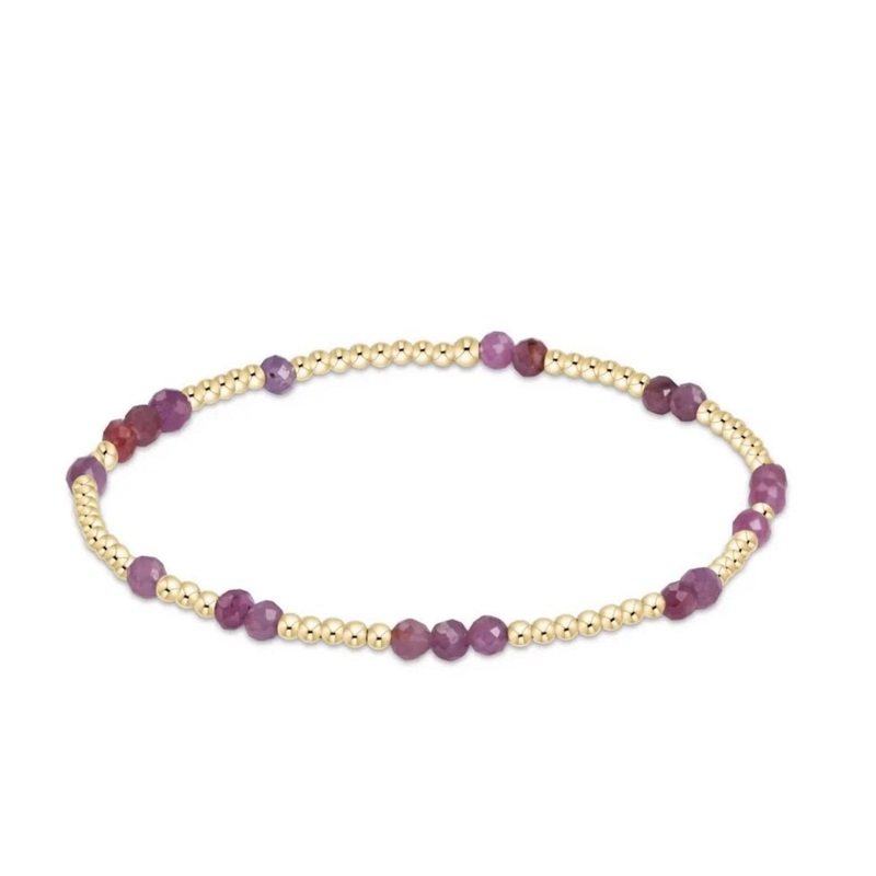 Extend Hope Unwritten Gemstone Bracelet – Ruby