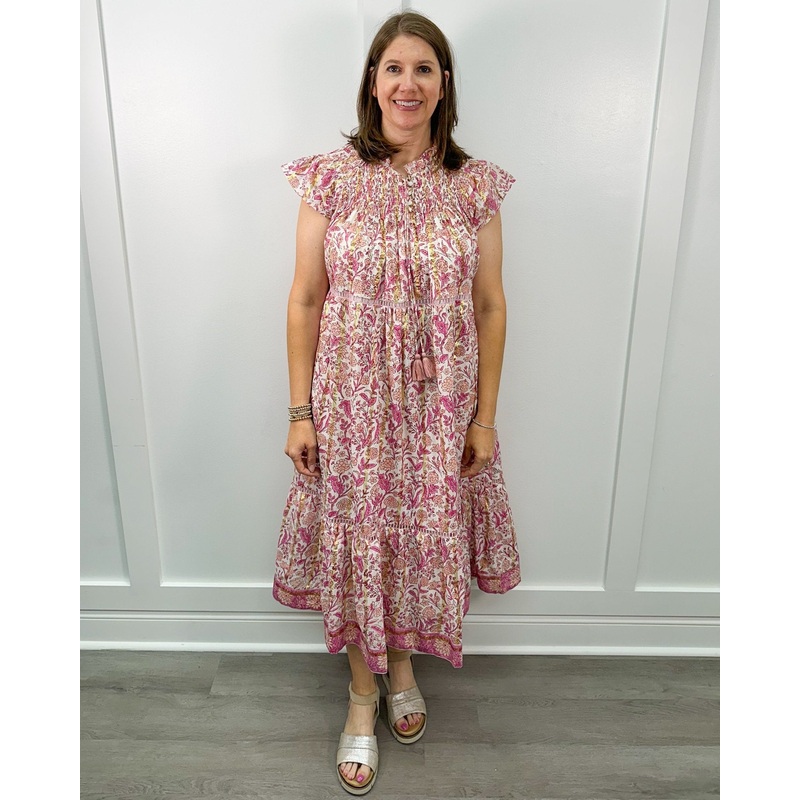 Nova Dress – Pink Cherry