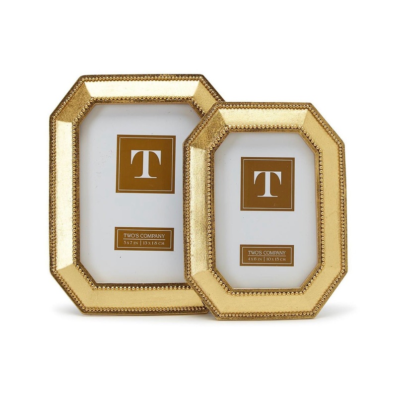 Beads of Gold Photo Frame – 4×6