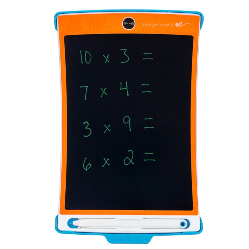 BoogieBoard Jot 8.5 ewriter+Blue Cover, Geometric Orange