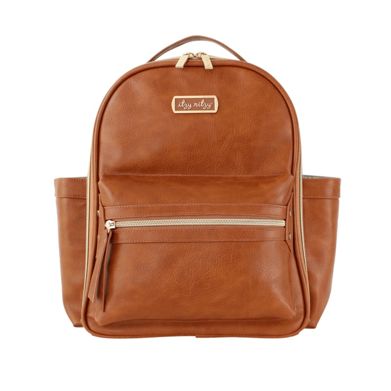 Cognac Itzy Mini Diaper Bag