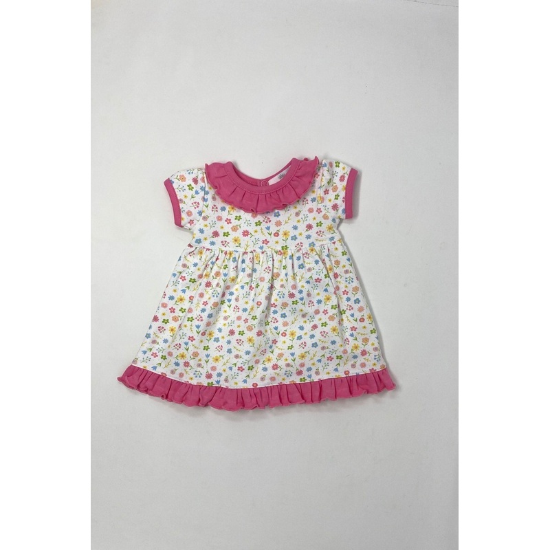 Ella Pink Floral Doll Gown