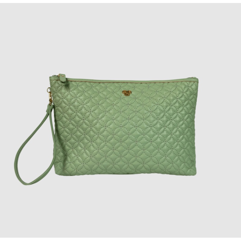 Litt Makeup Case – Sage Quilted