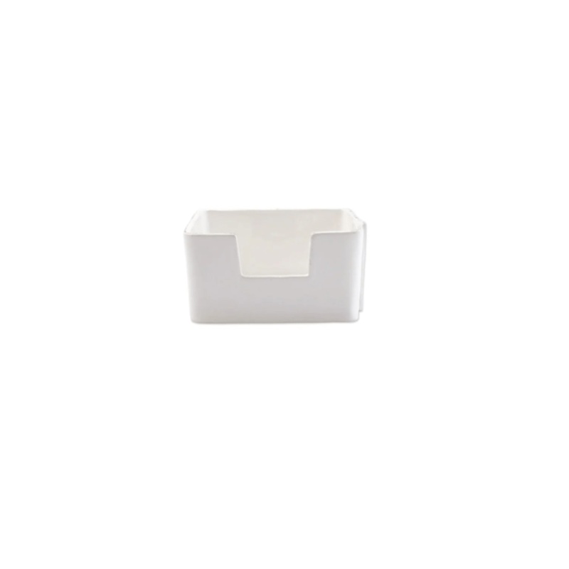 Melamine Lastra White Cocktail Napkin Holder