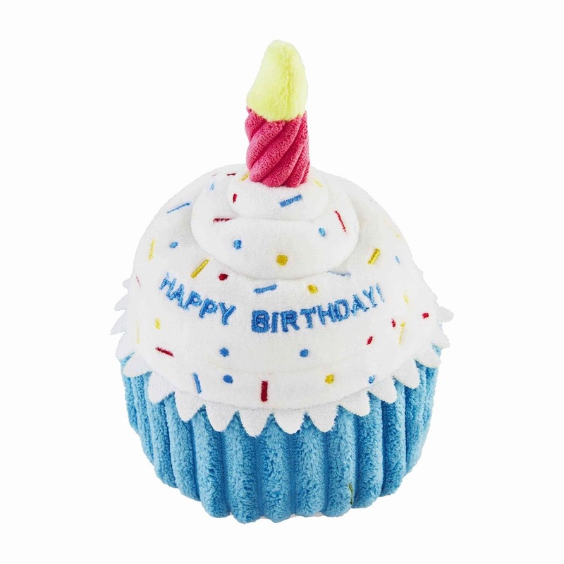 Musical Blue Cupcake Plush