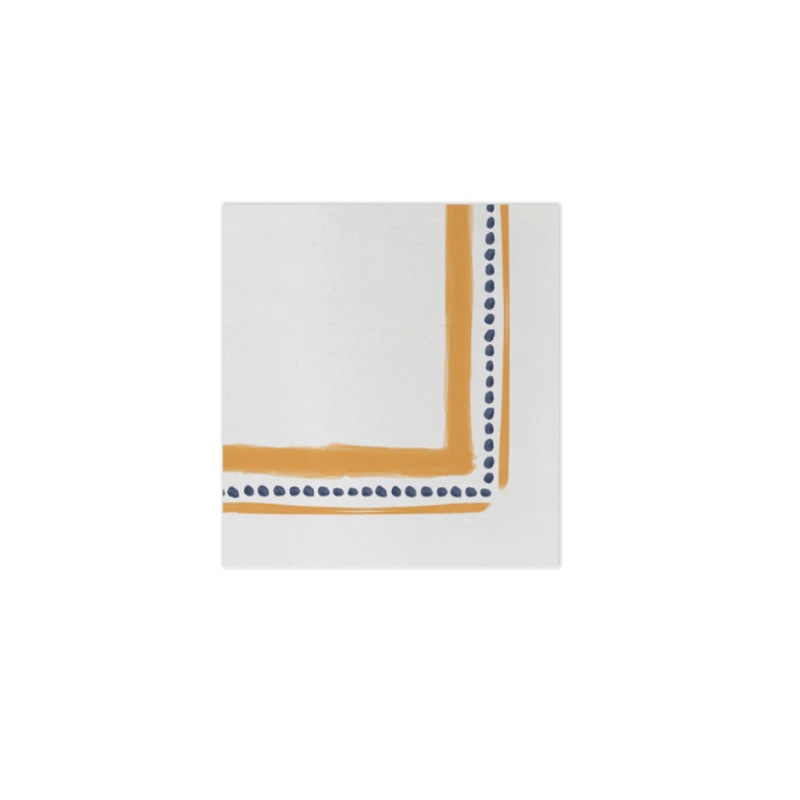Papersoft Napkins Campagna Orange Cocktail Napkins (Pack of 20)