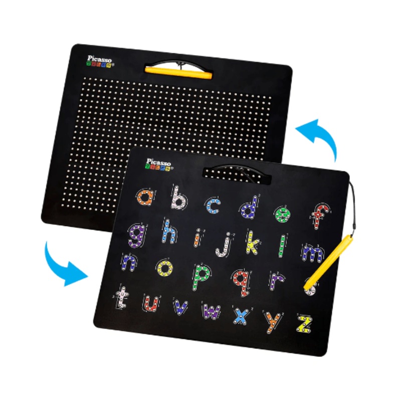 Picasso Tiles – Double Sided Magnetic Board Letters & Freestyle