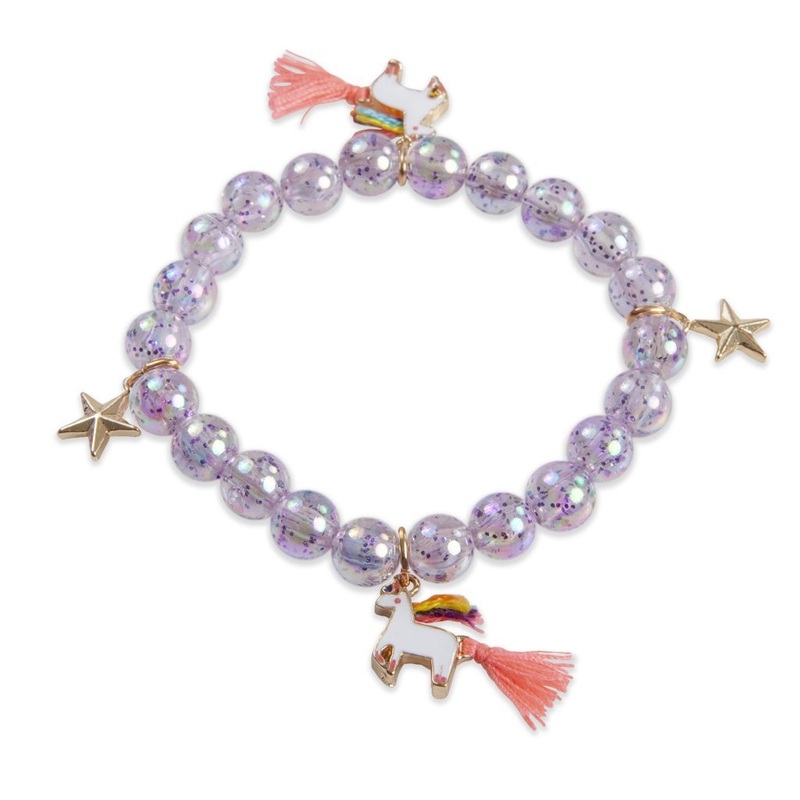 Purple Unicorn Star Bracelet