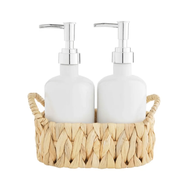 Water Hyacinth Soap Pump Set