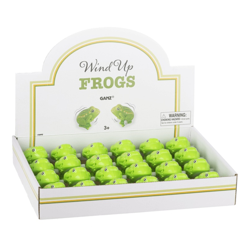 Wind Up Hopping Frogs