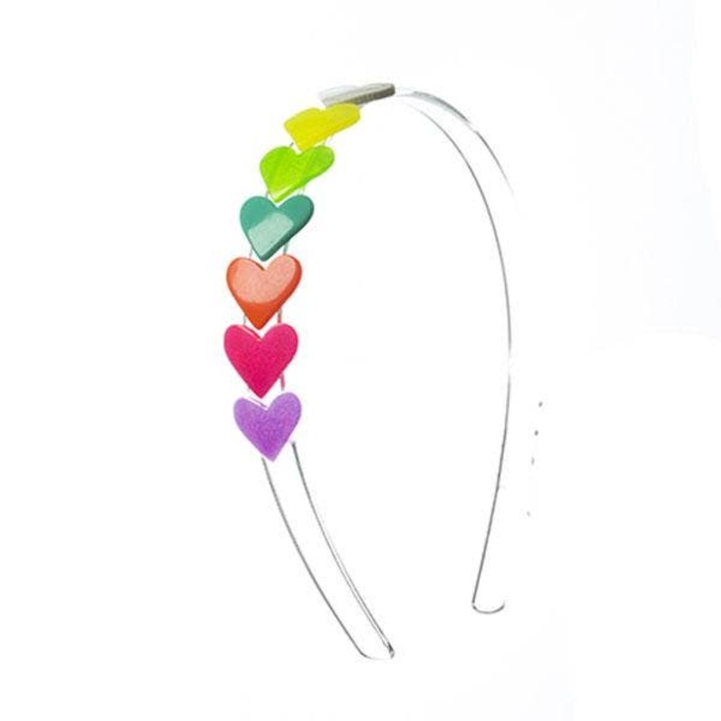 Centipede Heart Neon Combination Headband