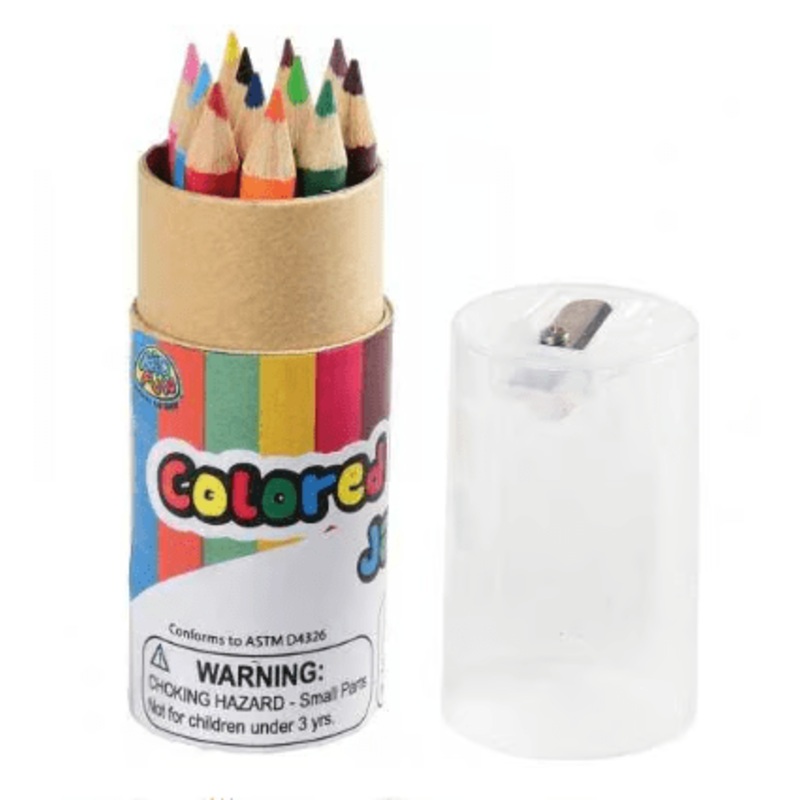 Colored Pencils Jar