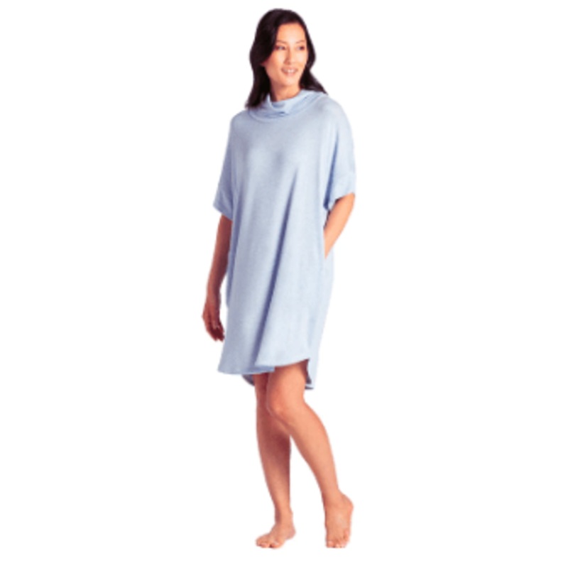 Dream Cowl Neck Gown – Sky Blue