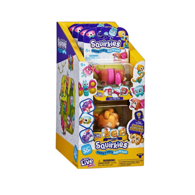Squirkies Fidget Pets – Assorted